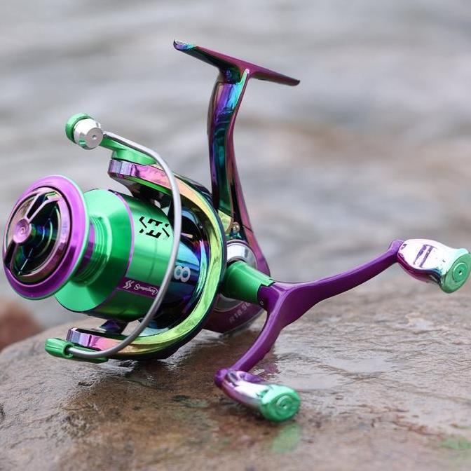 Sougayilang Reel Pancing Double Handle 1000-5000 Spinning Reel Metal Roda