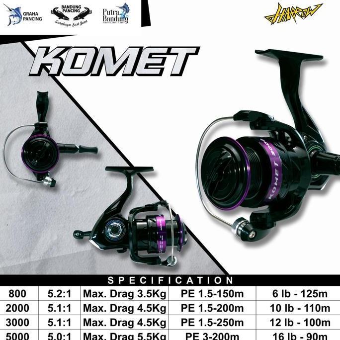 Reel Spinning Harrow Komet