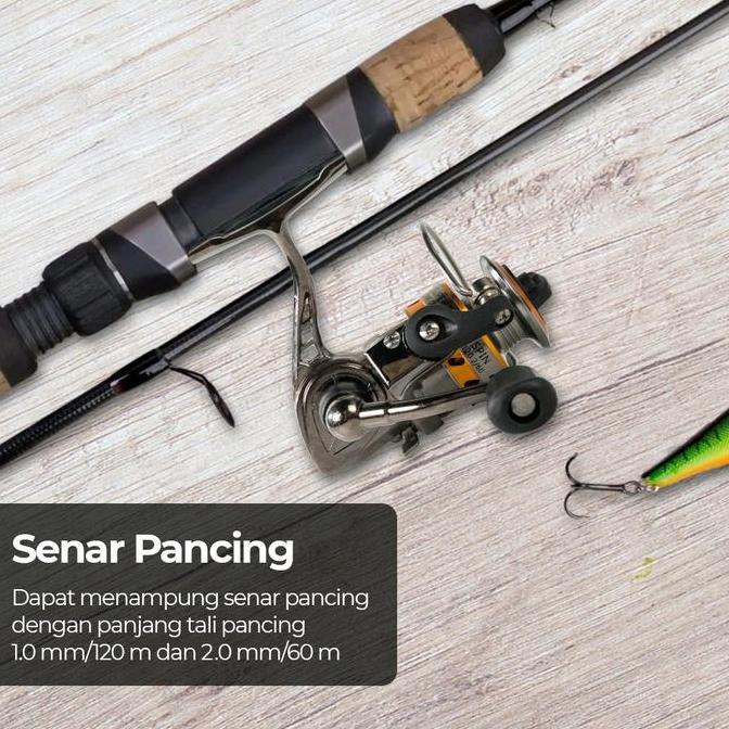 rell pancing mini bahan metal MN100 Reel