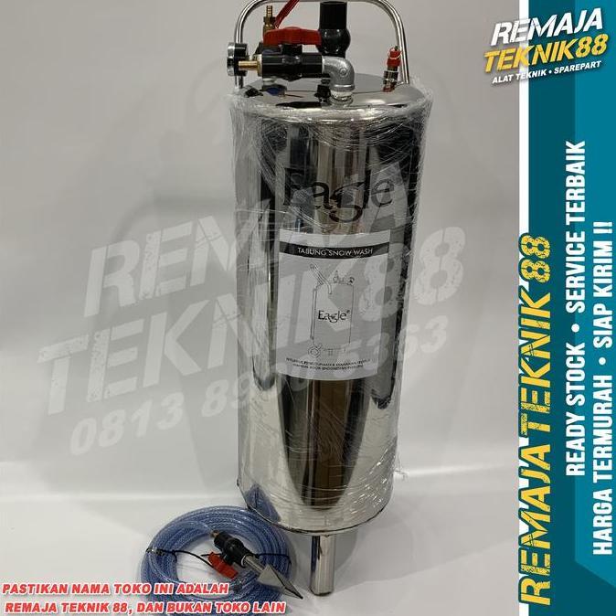 TABUNG SALJU SNOW WASH / EAGLE 20 LITER /PENCUCI MOBIL MOTOR STAINLESS