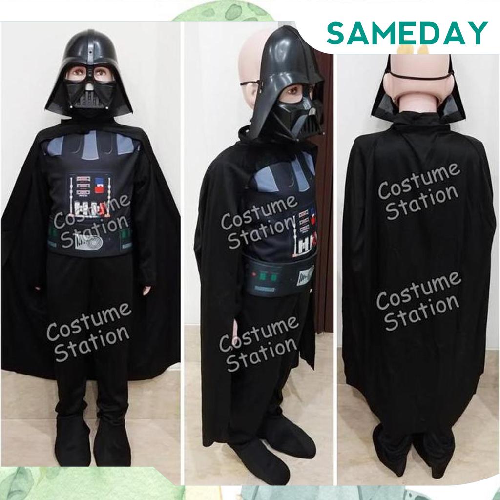 Kostum Star Wars Darth Vader / Costume Vader Star Wars Anak Laki Sameday