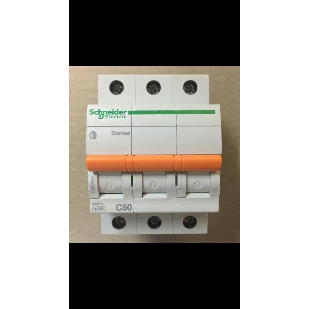 Mcb 3P 3 Phase 50A 50 A Schneider Breaker 50Ampere  Sale