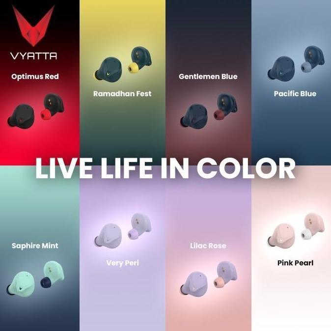 VYATTA AIRBOOM PRO TWS BLUETOOTH HEADSET EARPHONE ENC G