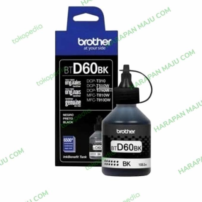 BROTHER Tinta BT-D60BK | BTD60BK | BTD60 BK Original Black