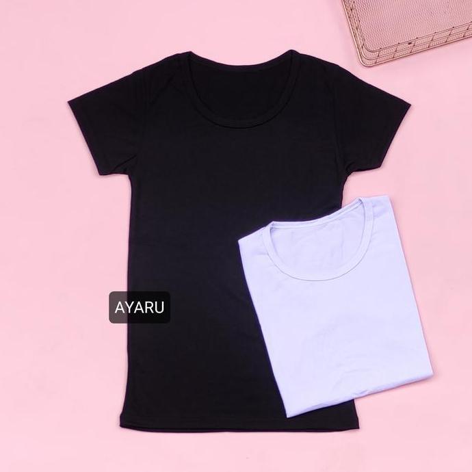 DF391 >> MANSET LENGAN PENDEK - MANSET OBLONG LENGAN PENDEK WANITA - INNER LENGAN PENDEK - KAOS WANI