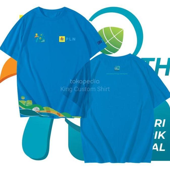 DB251 - Kaos Hut PLN78 dewasa dan anak