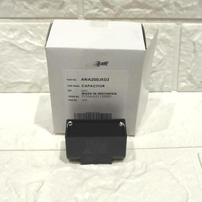 Capacitor 7Uf/Mikro Untuk Pompa Air Sanyo Type Pw-H236C Original Ready