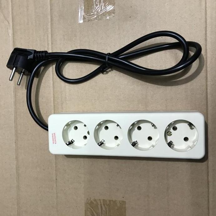 Stop kontak uticon 4 lubang kabel 3m