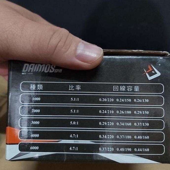 Rel Rell Daido Daimos 1000 Gulungan Pancing Katrol Pancing Murah Reel