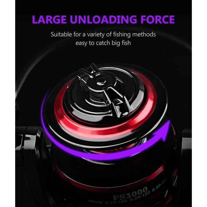 (COD) reel pancing full besi/reel pancing murah kuat/ril pancing pul besi/Ril Pancing Pul Besi/reel 