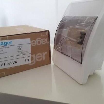 Box MCB 4 Group Hager