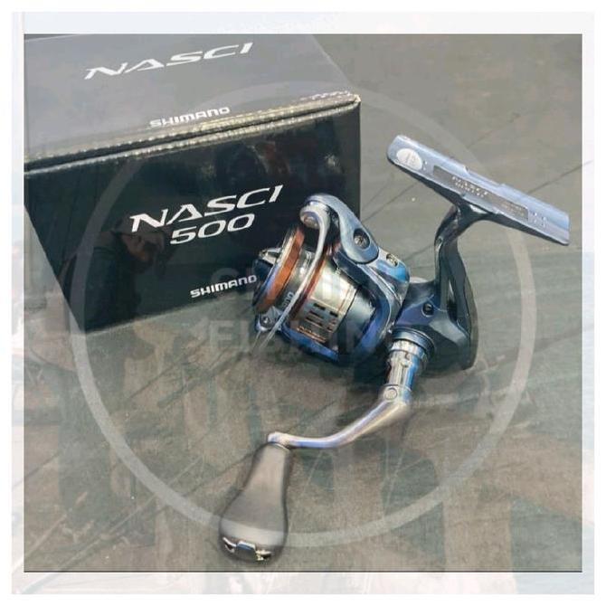 Reel Shimano NASCI 2025 500 s/d 3000 Reel Spining Shimano