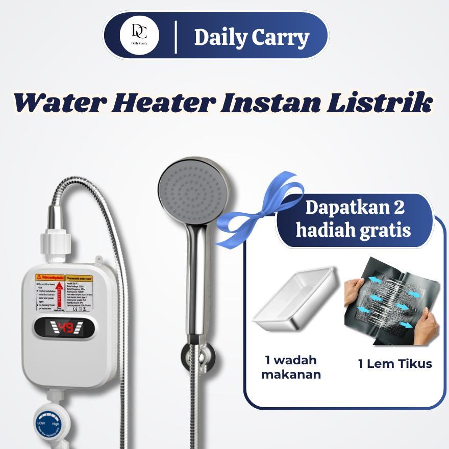 Water Heater Pemanas Air Listrik Instan Daily Carry GD20 Pemanas Air Kamar Mandi Portable