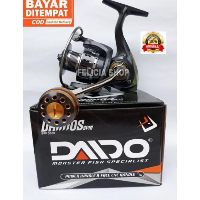 Reel Pancing Daido Daimos Spin Iguana 3000 Power Handle Rel Rell Ril R