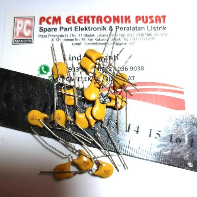 Diskon Capasitor Kapasitor Milar kancing 821 1kv 820 piko 1000 volt pcmpu55