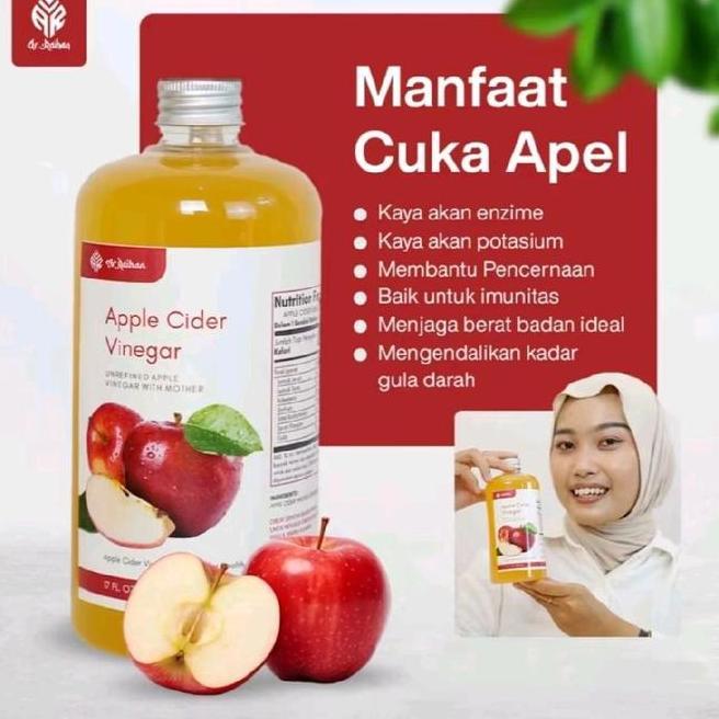 Cuka Apel Ml With Mother Cuka Apel Ml Organik