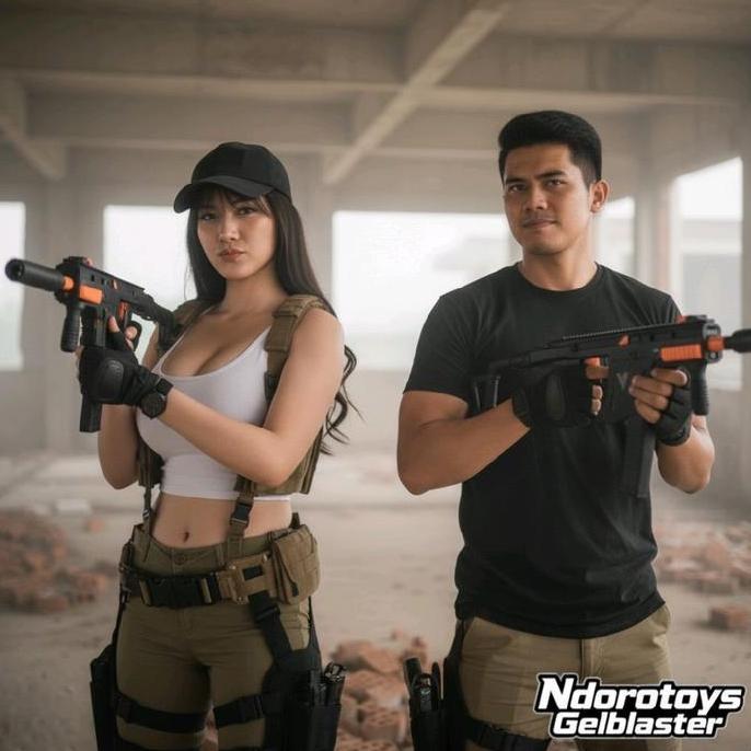 MAINAN TEMBAK GEL BLASTER KRISS VECTOR WGG WGB WATER GELL BLASTER ORIGINAL DAN TERPERCAYA