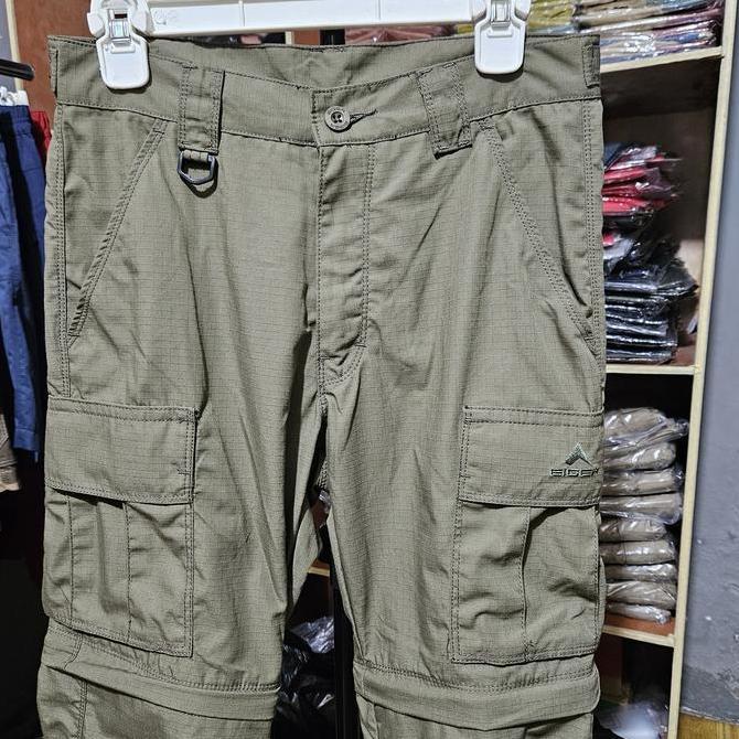 celana eiger ripstok sambung 2 in 1 original