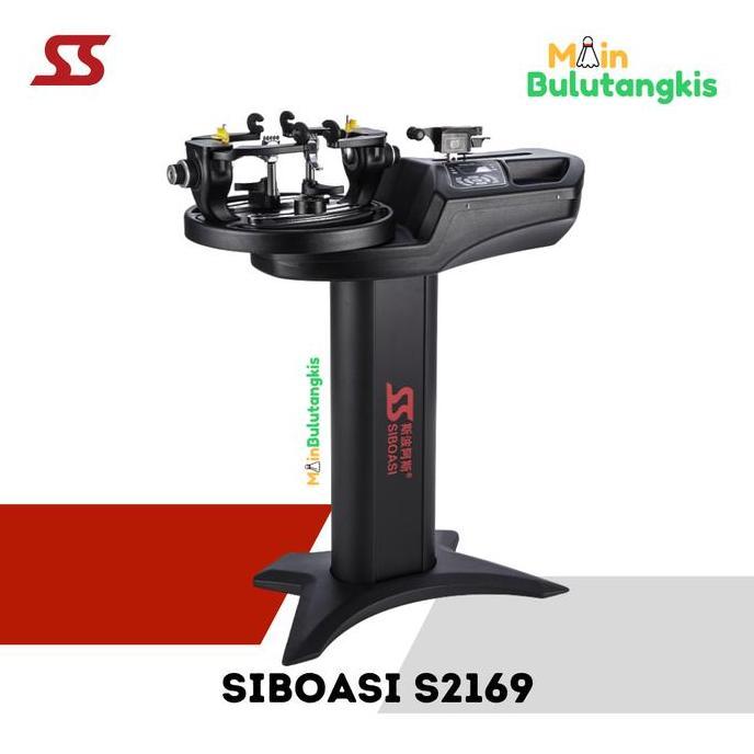 MESIN SENAR BADMINTON DIGITAL / ELECTRIC STRINGING MACHINE SIBOASI S2169 ORIGINAL DAN TERPERCAYA