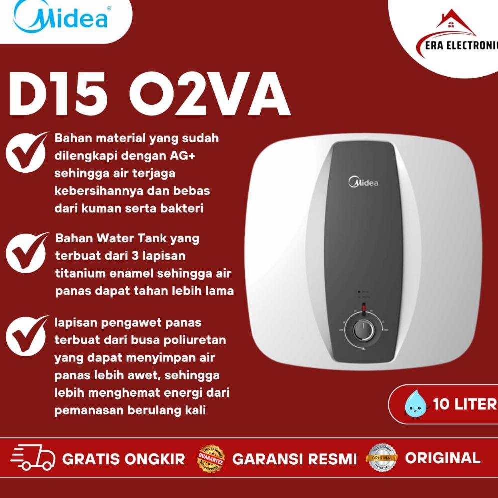 Water Heater MIDEA D15-02VA 15L Titanium Enamel