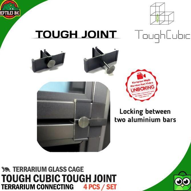 TERBARU - Tough Cubic-Tough Joint Aksesoris Kunci Kandang Terrarium Hewan Reptil