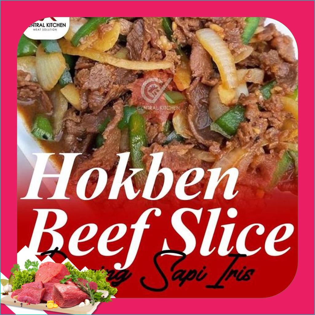 Daging Sapi Slice Teriyaki Yakiniku / Beef Slice HokbenRicebowl Gosend