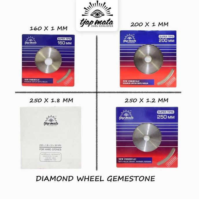 TJAP MATA / CAP MATA Diamond Wheel Gemstone