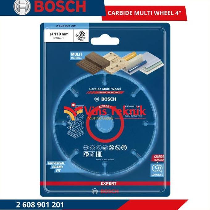 Batu Potong gerinda Carbide Multi Wheel Multipurpose 4 inch BOSCH