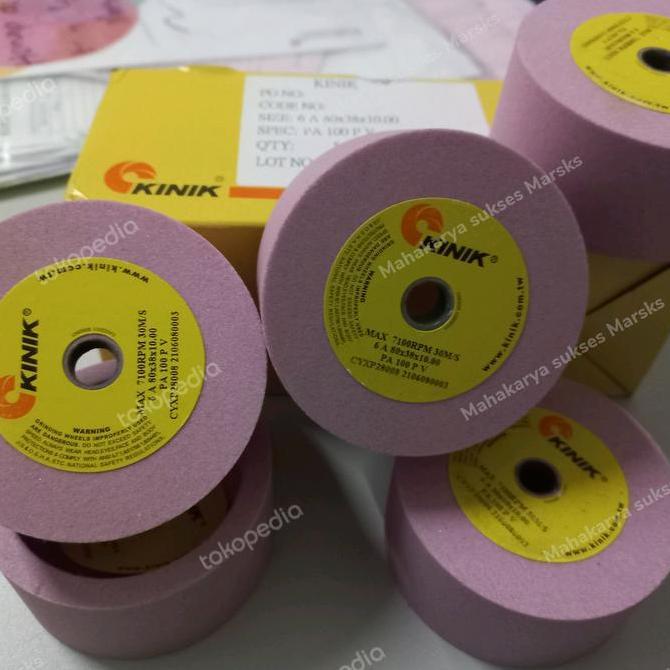 Kinik Batu asah samping gergaji pita /batu asah bensaw/kinik