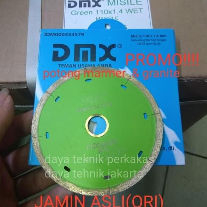 pisau potong granite dmx misile 4" - dw potong marmer dmx - pisau dmx