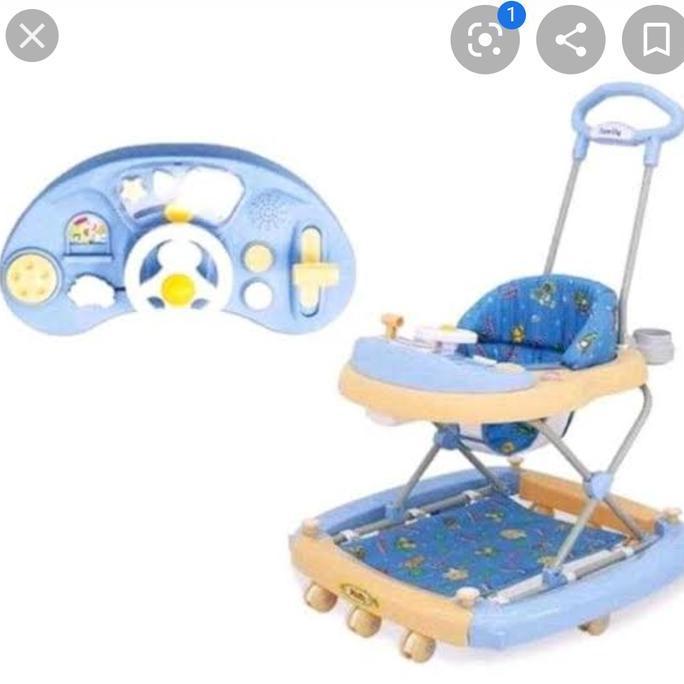 Baby Walker Family 2121 - Blue
