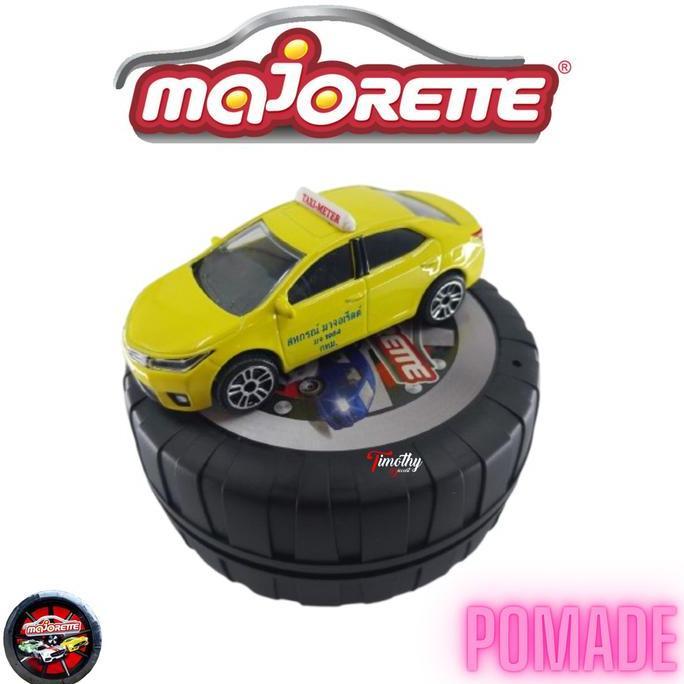 Diecast Majorette Pomade Toyota Corolla Altis Taxi Kuning