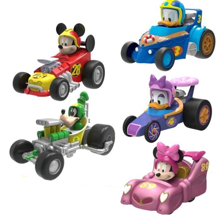 Disney Kart Mickey  Roadster Racer Friction Car Vehicle Toys