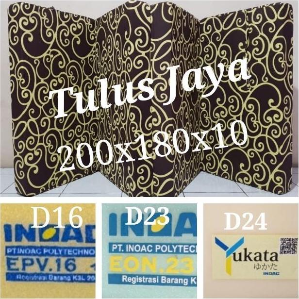 Promo Kasur Lipat Busa INOAC 200x180x10 Diskon