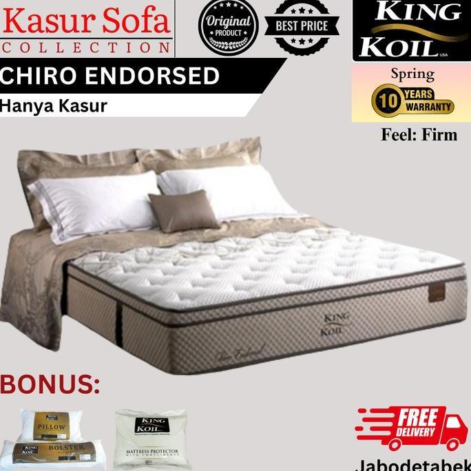 Promo King Koil Chiro Endorsed (Hanya Kasur)/Matrass/Mattress/Springbed KingKoil (Firm) Diskon