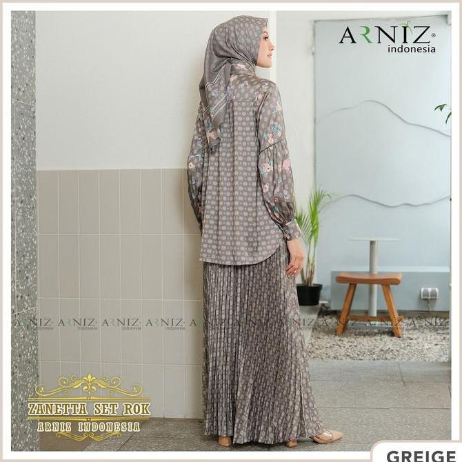 EXCLUSIVE - Zanetta Setelan Rok (Arniz Collection Premium) by Arniz Indonesia Terlaris