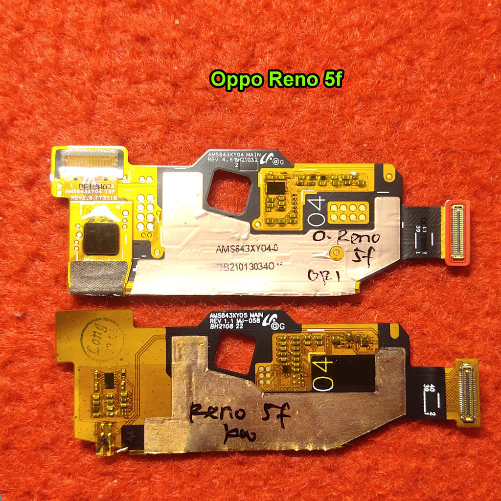 Oppo Reno 5F Fleksibel Konektor LCD Copotan