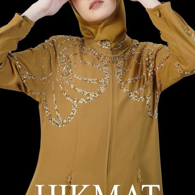 Gamis Hikmat A6265 Abaya & Scarft Terlaris