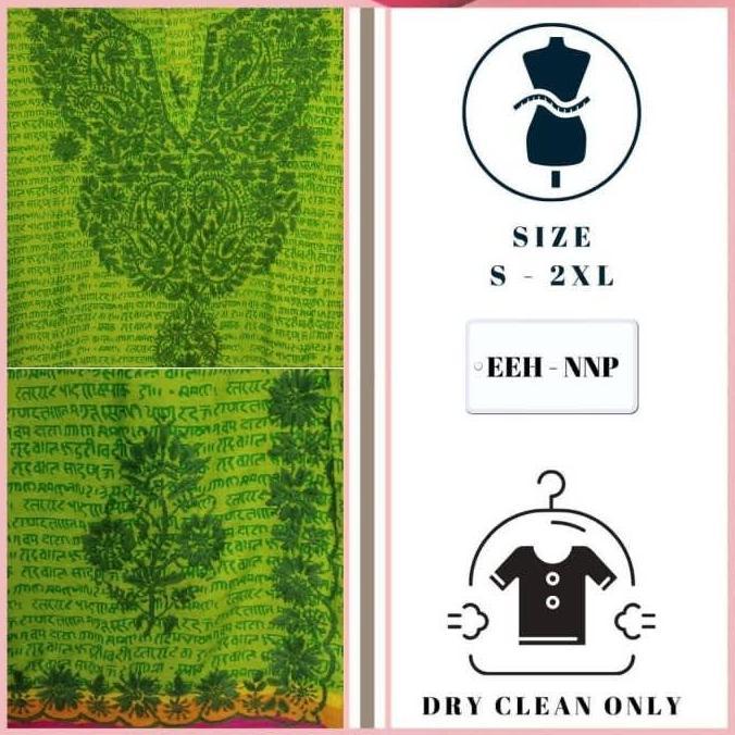 Baju Tunik India Handmade Ori ( Atasan Wanita / Muslim / Blouse / Blus Terlaris