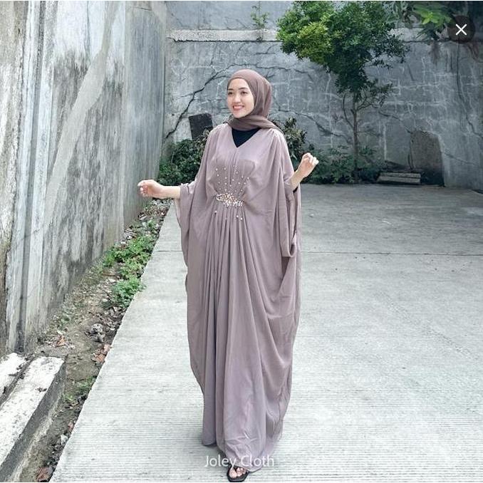 Joley Cloth - Kaftan Malika Luxury Ceruti With Baju Kondangan Dress Muslim Wanita Mewah Panjang Gami