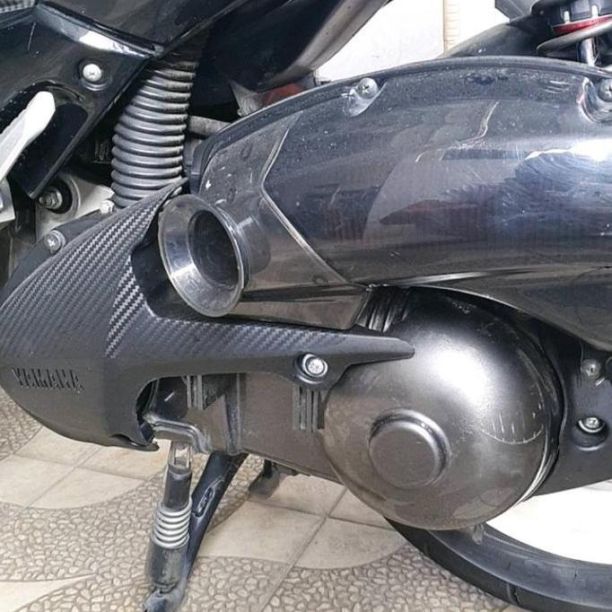 Cover Tutup BOX CVT Kiri Yamaha NMAX/Aerox Racing Look Custom Potong NMAX OLD / All New NMAX / Aerox