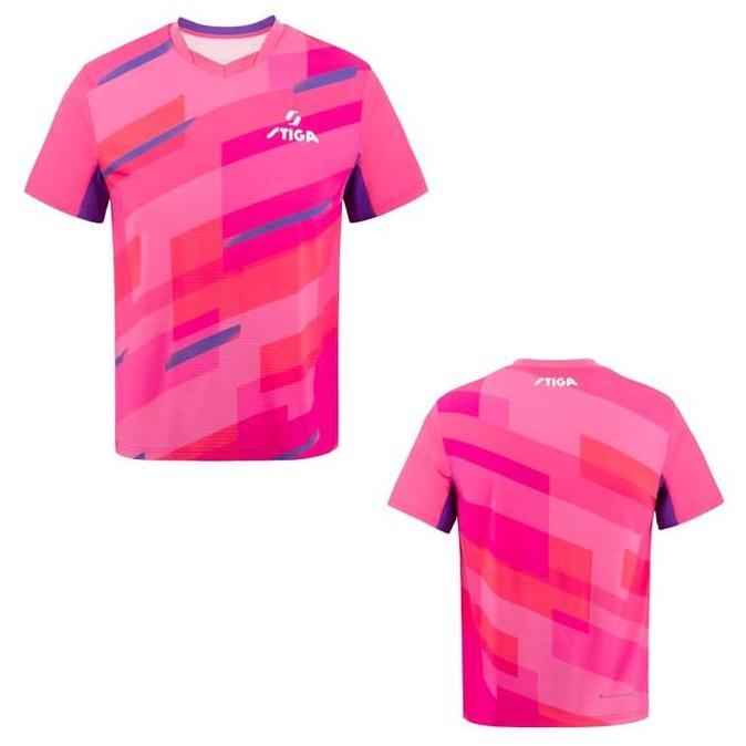 Baju Jersey Pingpong Original STIGA | Competition Shirt