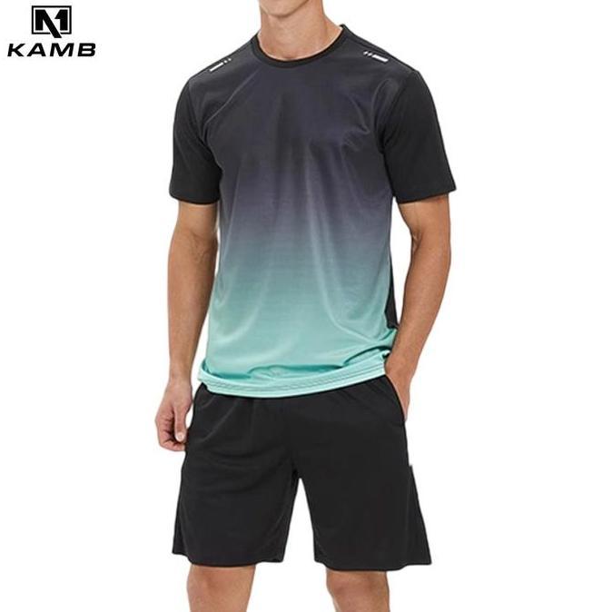 KAMB 1 Set Futsal Setelan Jersey baju voli pria dewasa