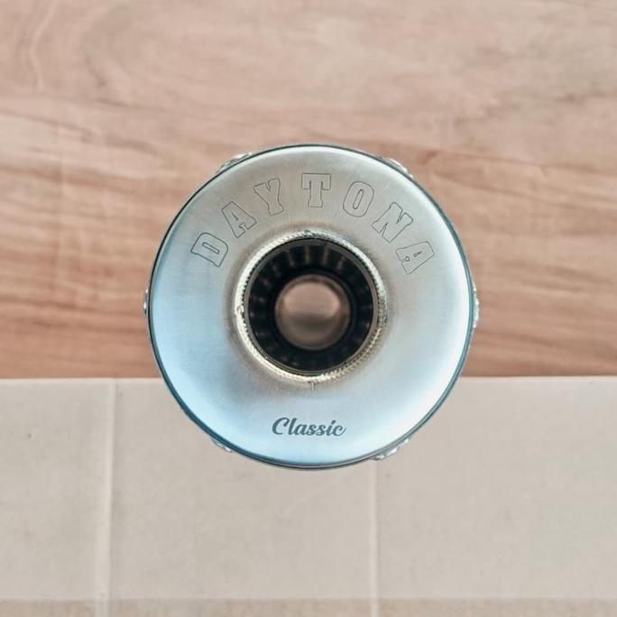 DAYTONA KNALPOT RACING GP TAPER CLASSIC FULL SYSTEM KAWASAKI W175 ASLI ORIGINAL 100% RACING Motorcyc