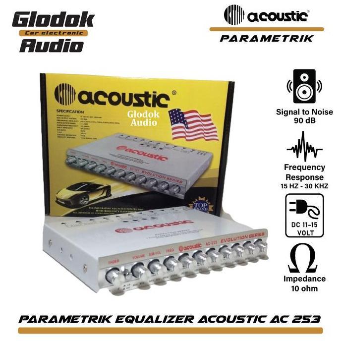 Promo Priem / Parametrik Equalizer with Frequency Acoustic ac 253 COD