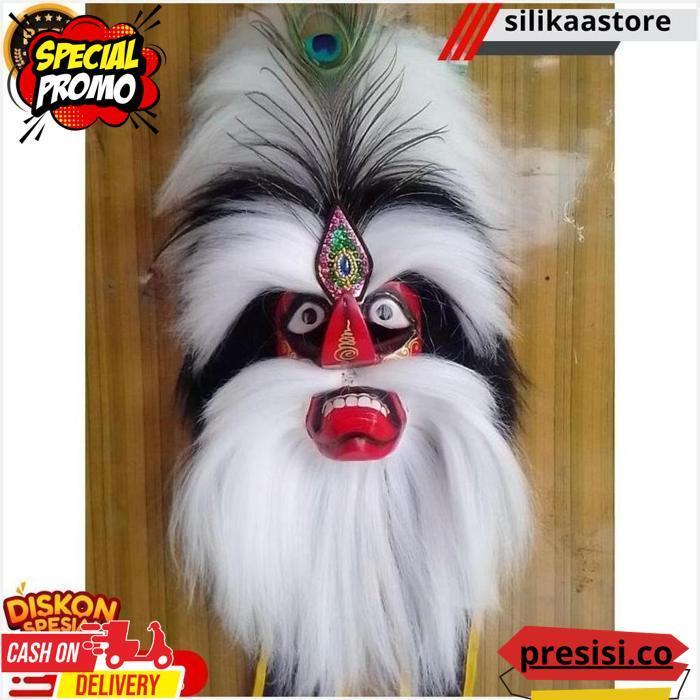 Topeng Ganong Pakem/Ganongan Pakem/Bujang Ganong Termurah Gratis Ongkir [Br 1111]