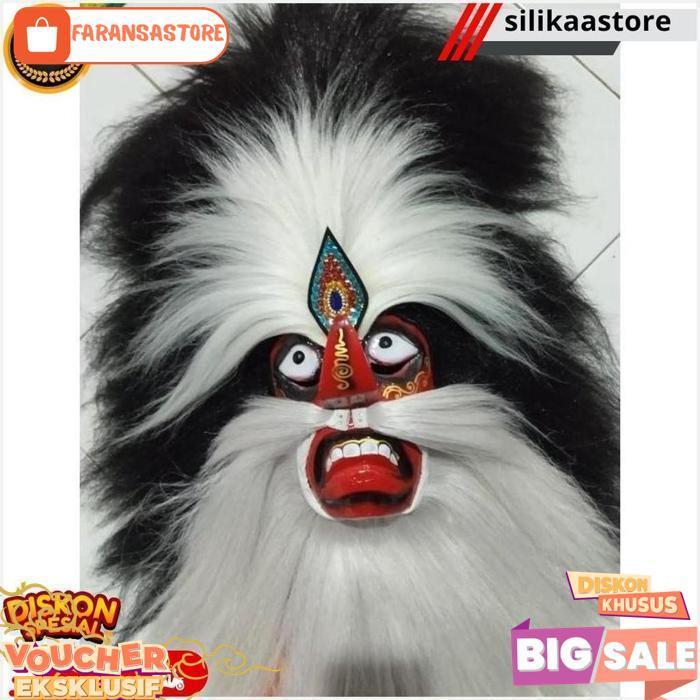 Topeng Ganong Pakem/Ganongan Pakem/Bujang Ganong Termurah Gratis Ongkir [Br 1111]