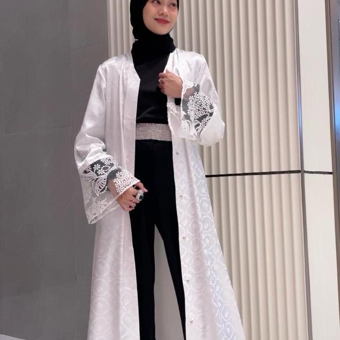 Najm Boutique -Abaya Jasmine Premium -Abaya -Wanita -Muslimah -Outfit Premium Pesta Dewasa Kondangan
