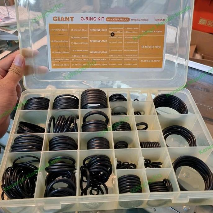 Promo o ring kit caterpillar box 396 pcs giant COD