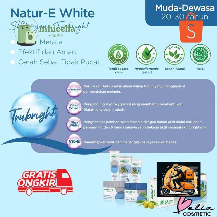 fb-4 BELIA NATUR-E White Skincare Series | Face Wash | Day & Night Cream | White Brightening Viral